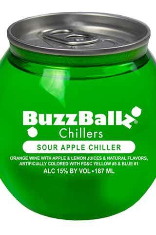 BUZZBALLZ SOUR APPLE WINE SPIRITS 187ML