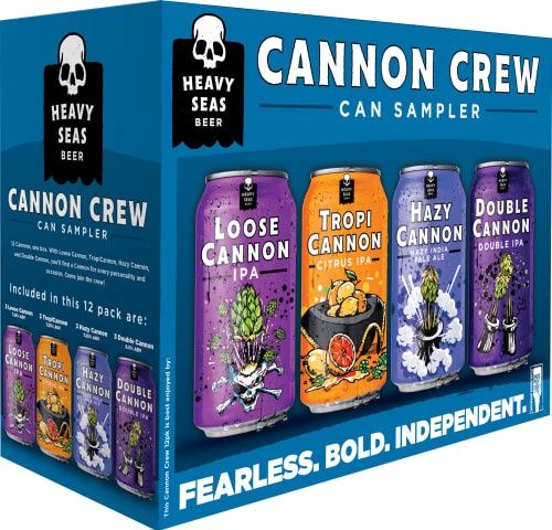 HEAVY SEAS CANNON CREW SAMPLER 12PK CAN