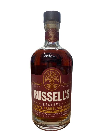 RUSSELL'S RESERVE BOURBON SINGLE BARREL 750ML