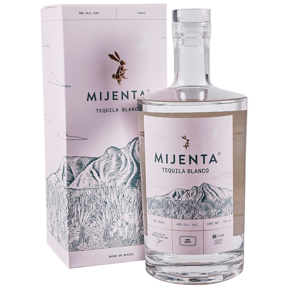 MIJENTA TEQUILA BLANCO 750ML