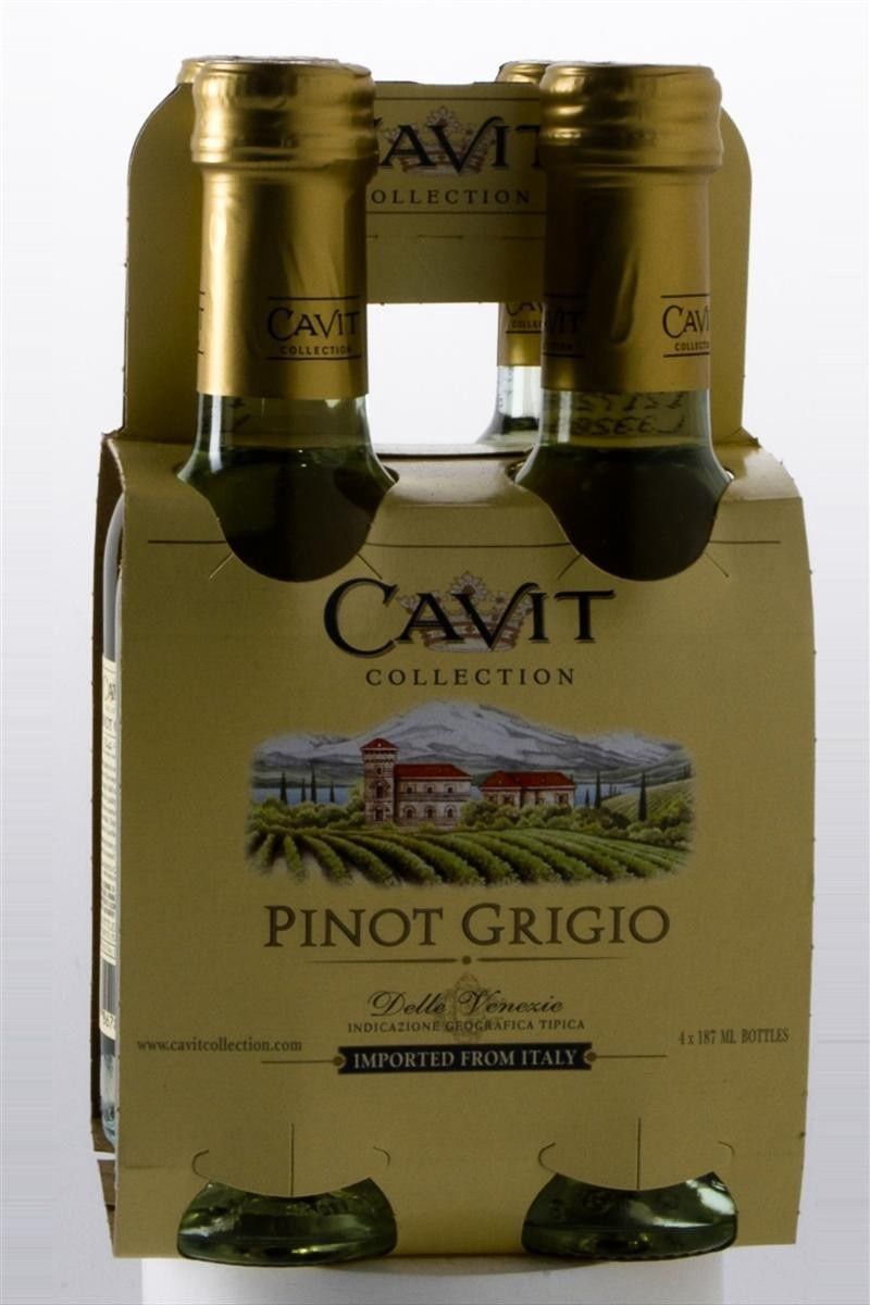 CAVIT PINOT GRIGIO 4PK 187ML