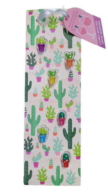 CACTUS BAG WITH MARKERS SEPERATE