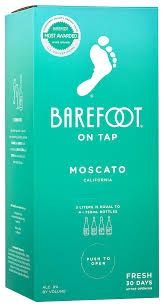 BAREFOOT ON TAP MOSCATO 3L BOX