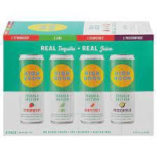 HIGH NOON TEQUILA SELTZER VARIETY 8PK