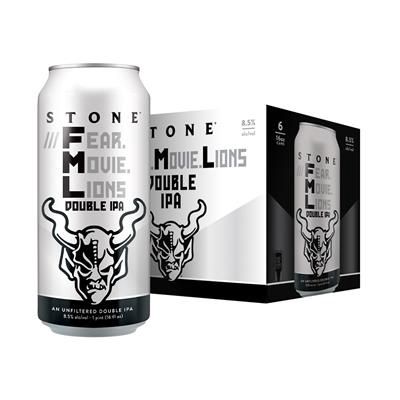 STONE FEAR MOVIE LIONS IPA 6PK 16OZ CAN