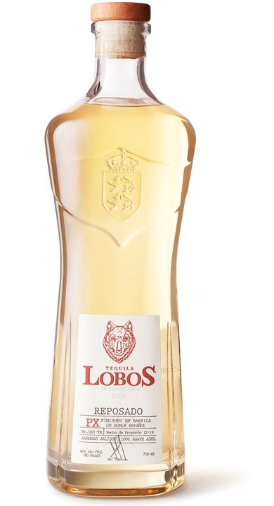 TEQUILA LOBOS REPOSADO 750ML C/O