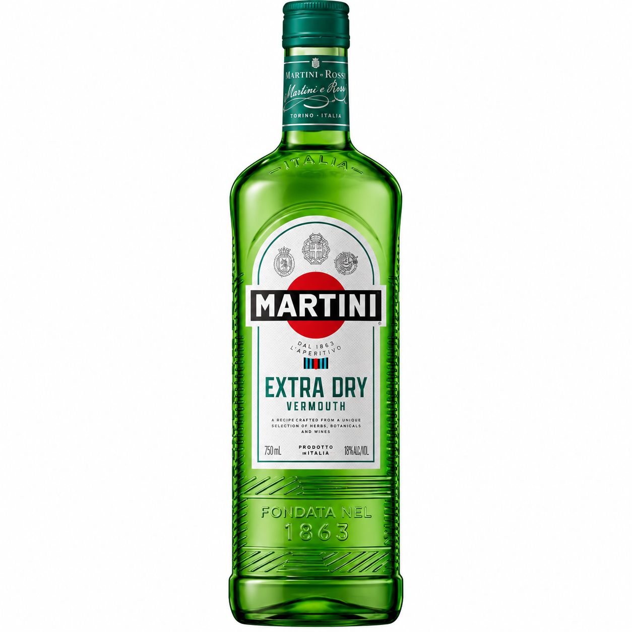 MARTINI &amp; ROSSI VERMOUTH EXTRA DRY 1L