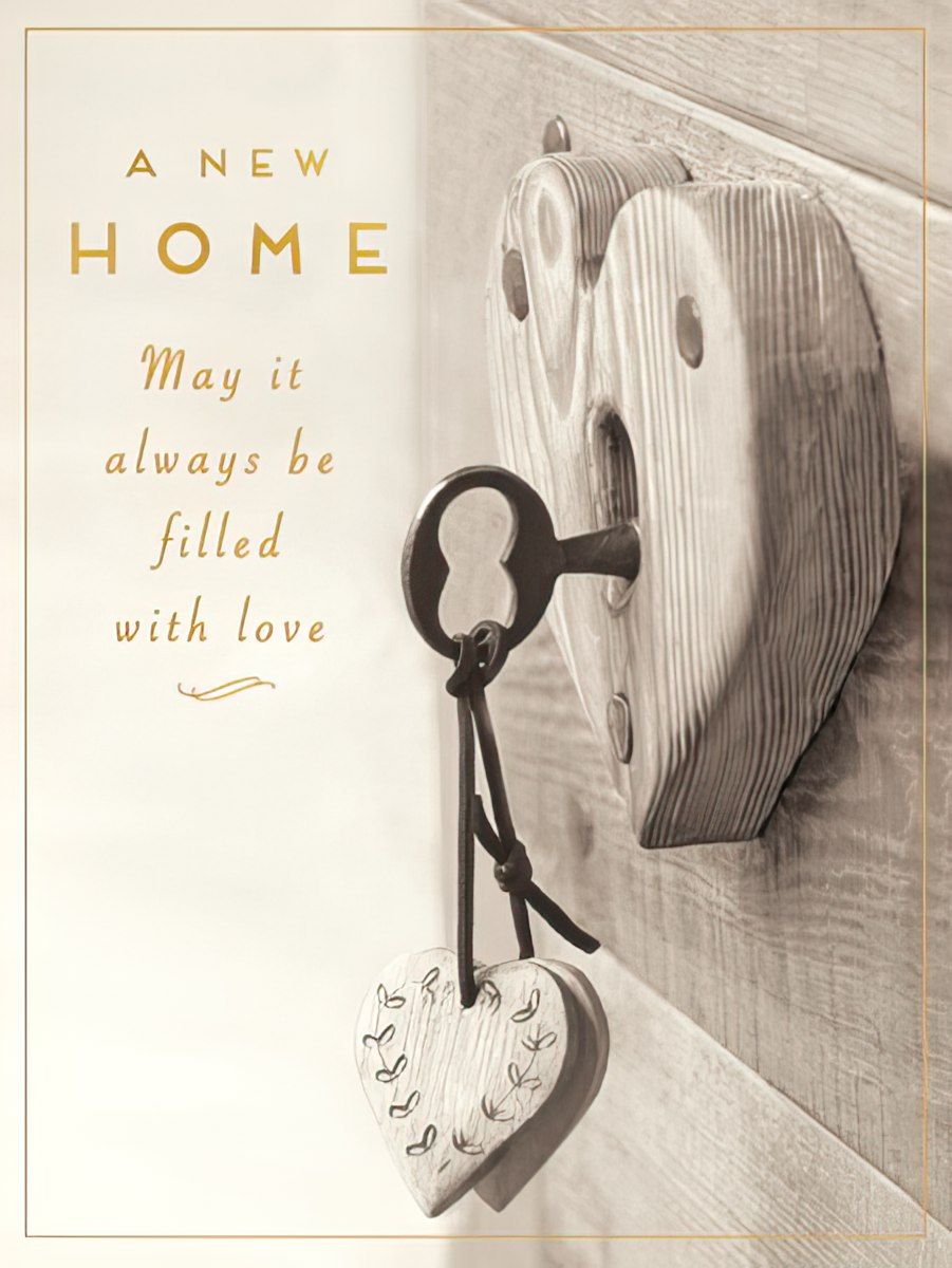 CLASSIC PREMIUM GREETING CARD 0515, Type: A NEW HOME