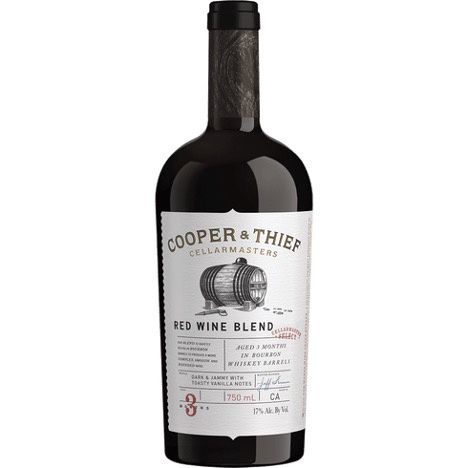 COOPER &amp; THIEF RED BOURBON BARREL AGED 750ML