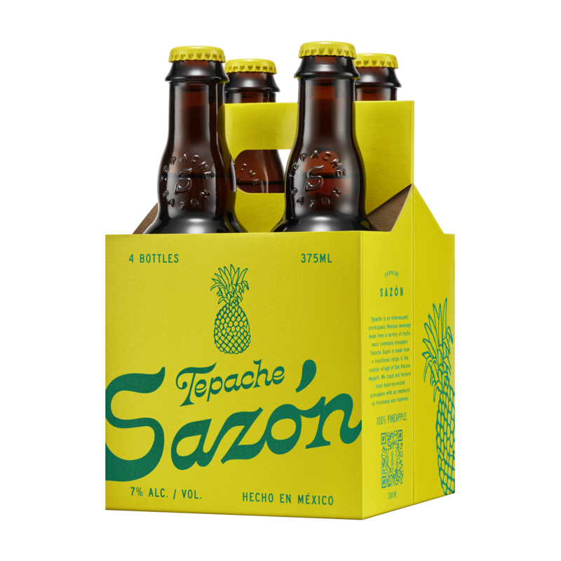 TEPACHE SAZON PINEAPPLE 4PK C/O
