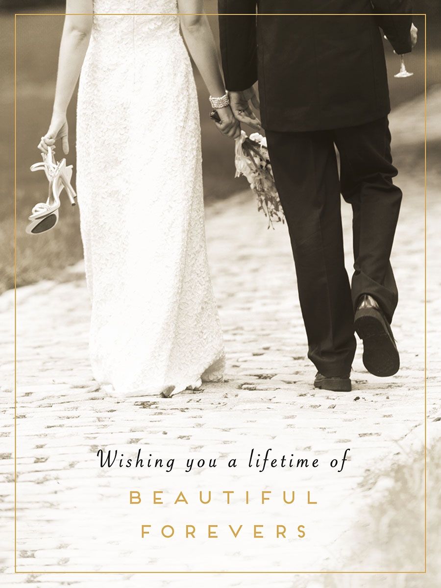 WISHING YOU A LIFETIME OF BEAUTIFUL FOREVERS LG