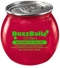 BUZZBALLZ WATERMELON CHILLER WINE COCKTAIL 187ML
