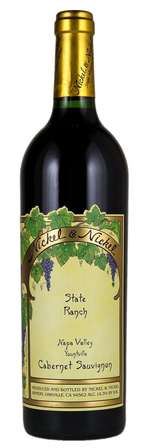 NICKEL &amp; NICKEL CABERNET SAUVIGNON STATE RANCH 750ML