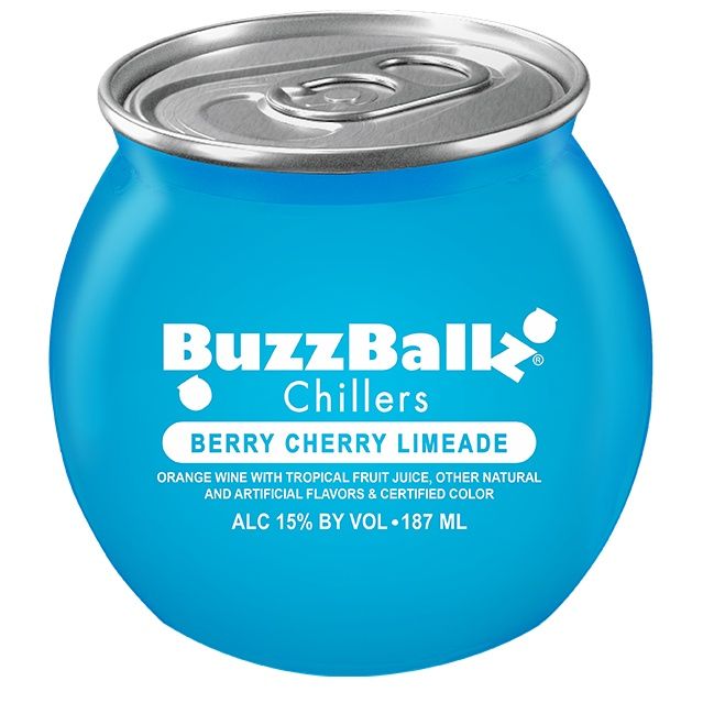 BUZZBALLZ BERRY CHERRY LIMEADE WINE COCKTAIL 200ML