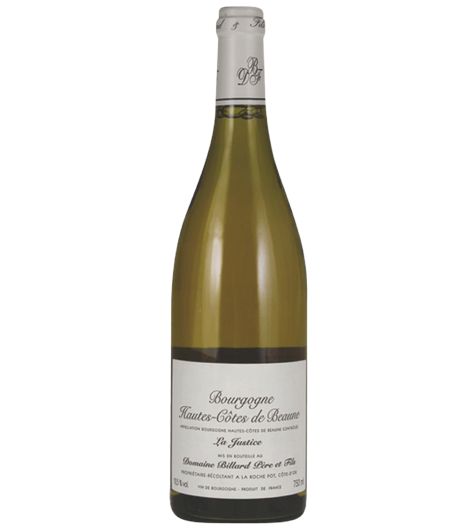 DOM BILLARD PERE ET FILS HAUTES BLANC LA JUSTICE 750ML