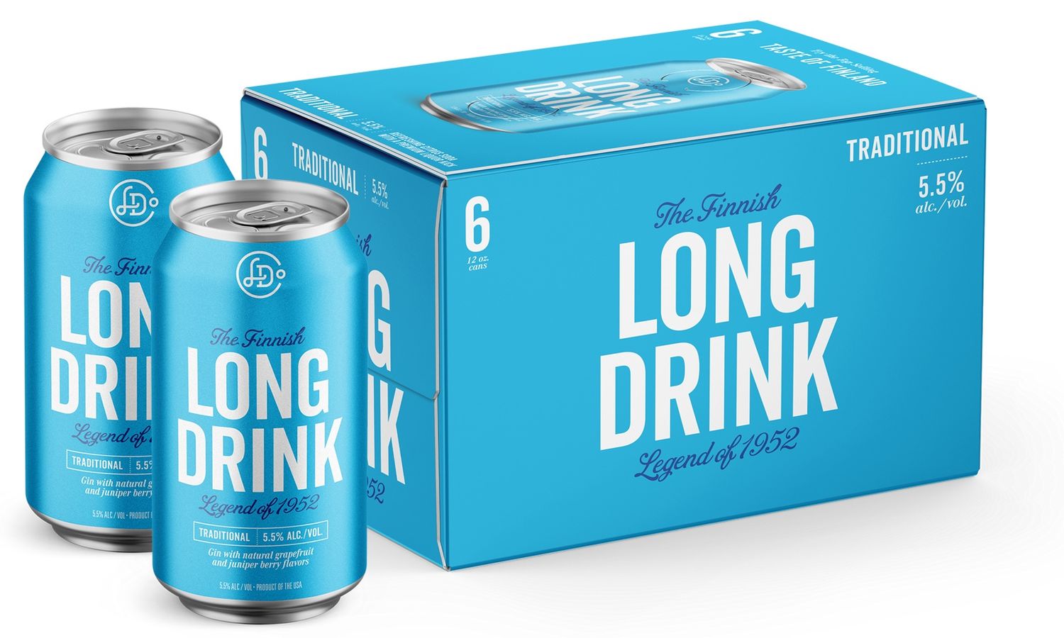 LONG DRINK TRADITIONAL CITRUS 6PK