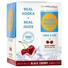 HIGH NOON BLACK CHERRY 4PK