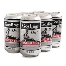 GOSLINGS DIET GINGER BEER 6PK