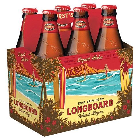 KONA LONGBOARD LAGER 6PK BTL