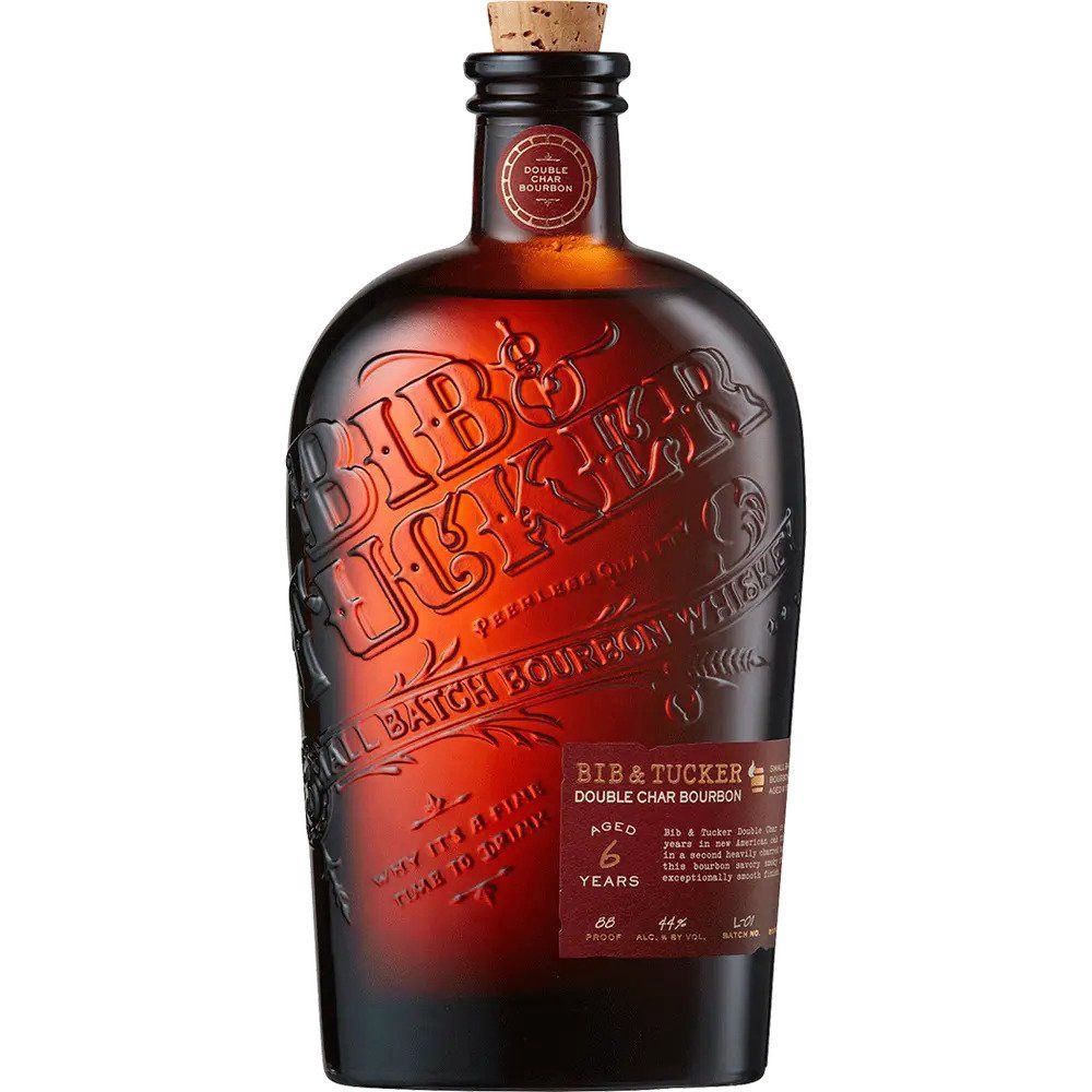 BIB &amp; TUCKER DOUBLE CHAR BOURBON WHISKEY 750ML