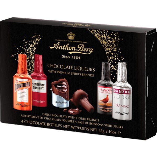 ANTHON BERG ASSORTED LIQUEUR CHOCOLATES 4PK