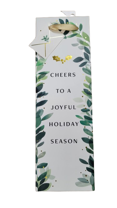 CHEERS JOYFUL SEASON SINGLE BOTTLE BAG
