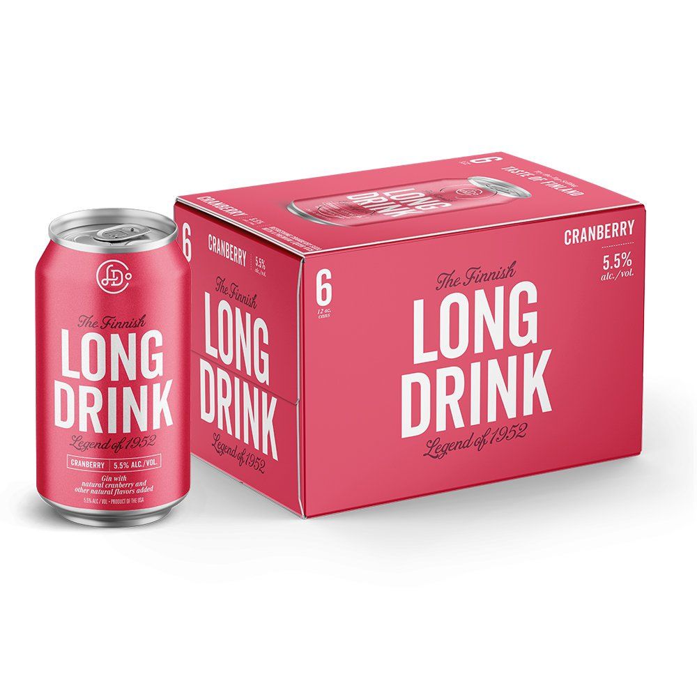LONG DRINK CRANBERRY 6PK