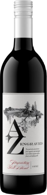 A TO Z "ENGRAVED" RED BLEND 750ML