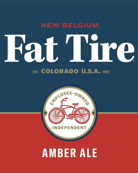 NEW BELGIUM FAT TIRE KEG 1/6