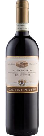 CANTINE POVERO DOLCETTO MONFERRATO 750ML