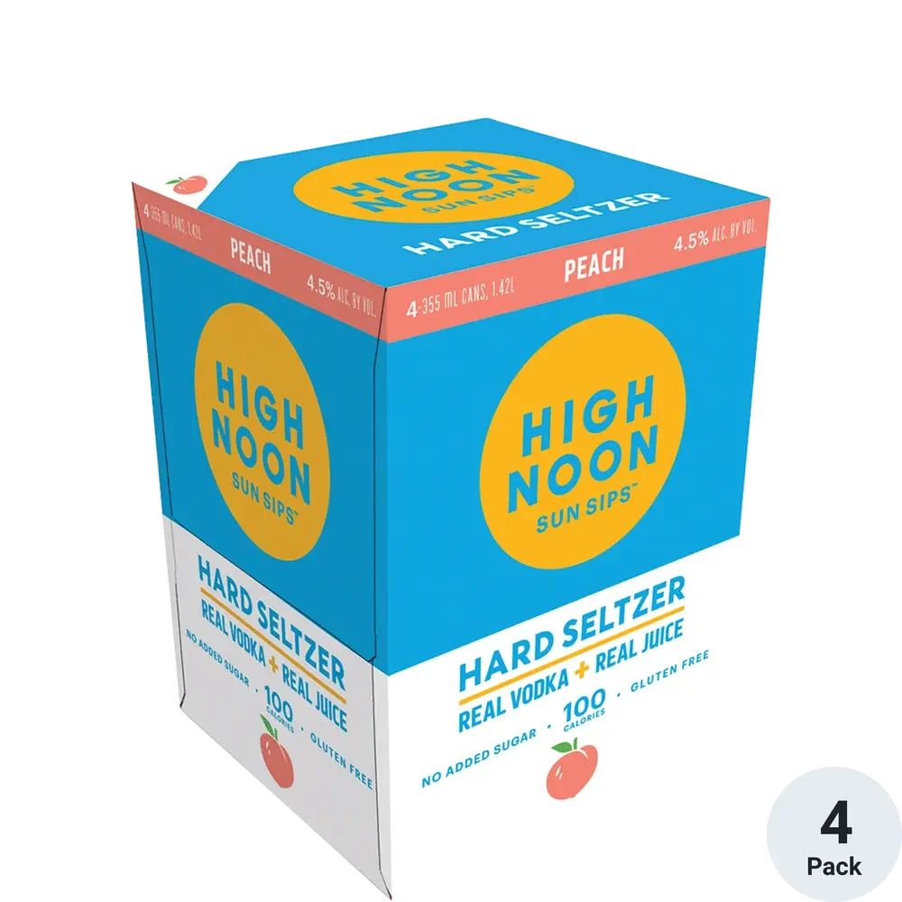 HIGH NOON PEACH 4PK