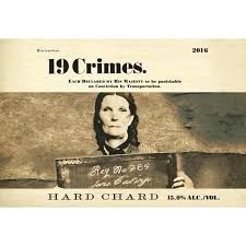 19 CRIMES HARD CHARDONNAY 750ML
