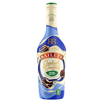BAILEY'S COOKIES &amp; CREAM NON DAIRY OAT MILK 750ML