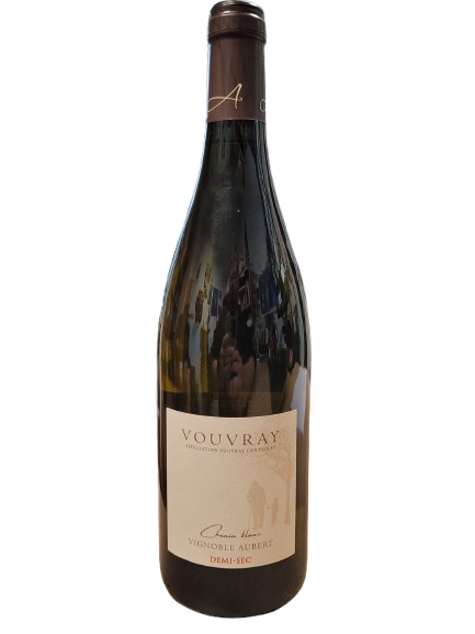 VIGNOBLES AUBERT "DEMI SEC" VOUVRAY 750ML