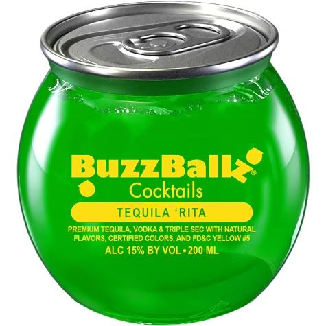 BUZZBALLZ TEQUILA RITA SPIRITS COCKTAIL 187ML