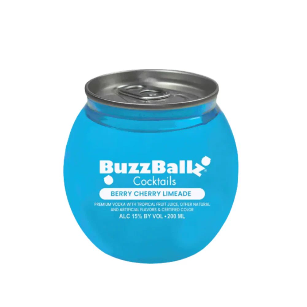 BUZZBALLZ BERRY CHERRY LIMEADE SPIRITS COCKTAIL 200ML