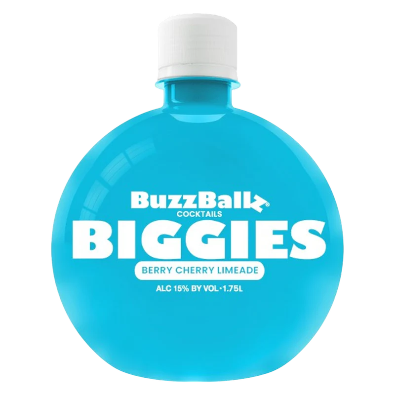 BUZZBALLZ BIGGIES BERRY CHERRY LIMEADE WINE COCKTAIL 1.75L