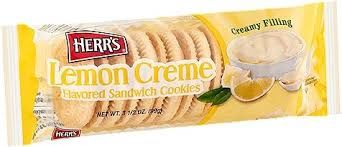 HERRS LEMON CREAM COOKIES