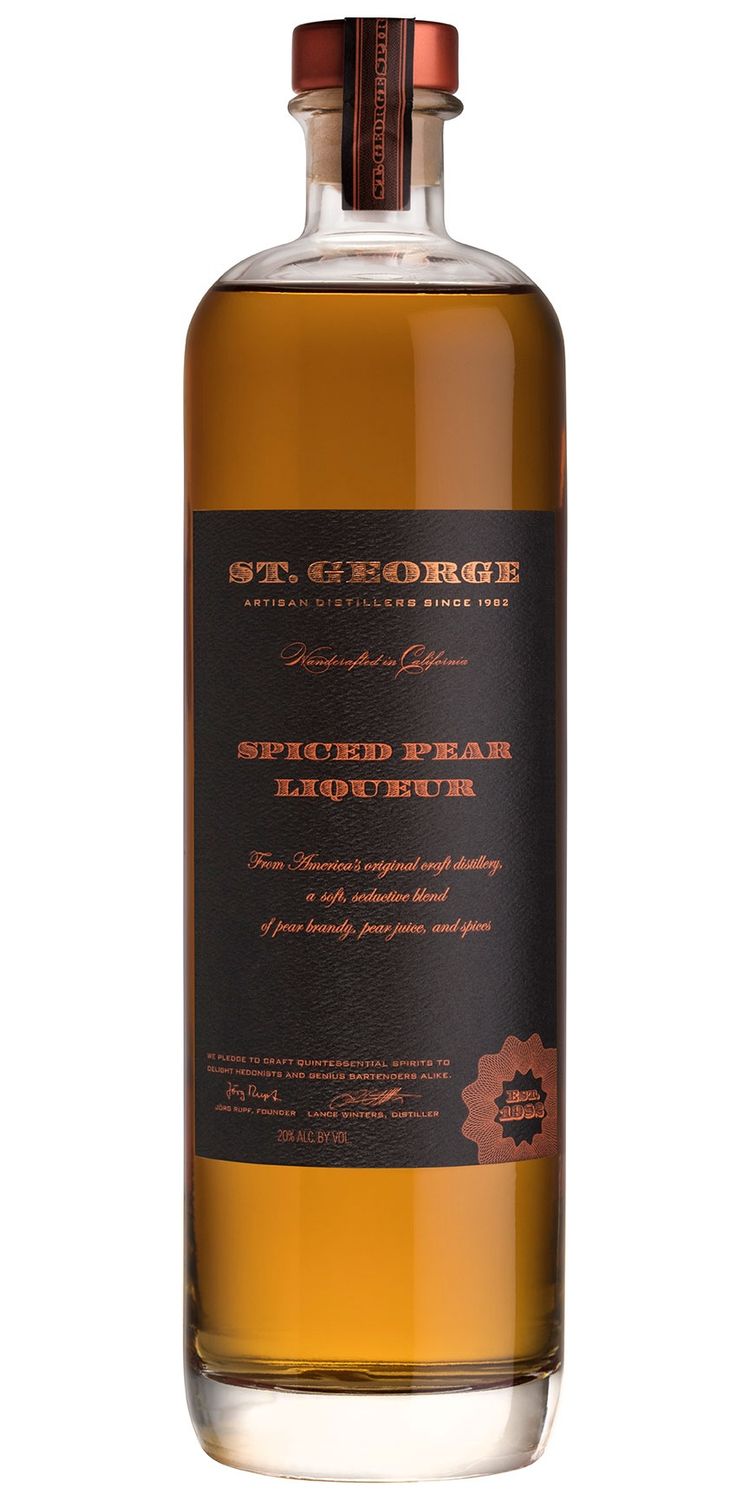 ST GEORGE SPICED PEAR LIQUEUR 750ML