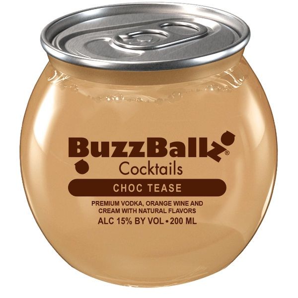 BUZZBALLZ CHOC TEASE WINE COCKTAIL 200ML