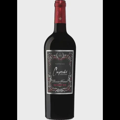 CUPCAKE BLACK FOREST DECADENT RED 750ML
