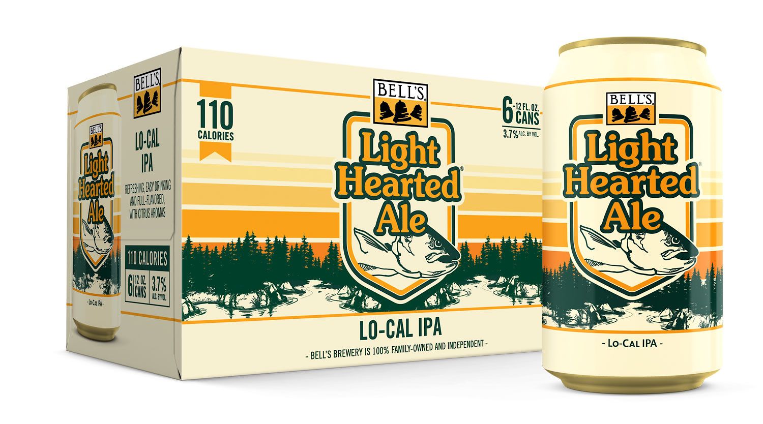 BELLS LIGHT HEARTED 6PK 12OZ CAN