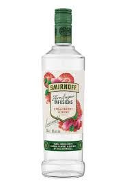 SMIRNOFF ZERO STRAWBERRY ROSE 750ML