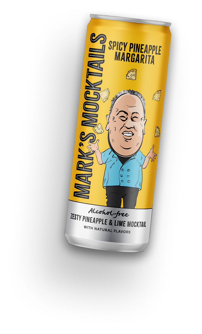 MARK'S MOCKTAILS SPICY PINEAPPLE MARGARITA 4PK