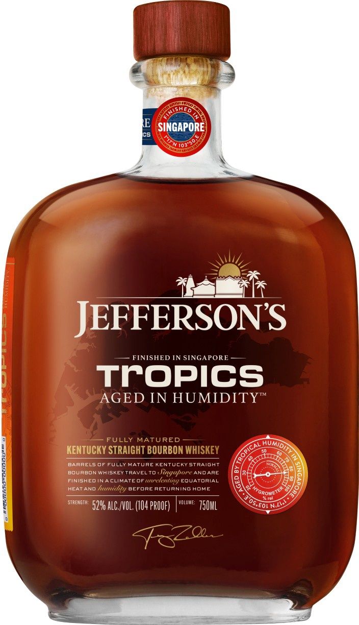 JEFFERSONS RESERVE BOURBON TROPICS AGED IN HUMIDITY 750ML