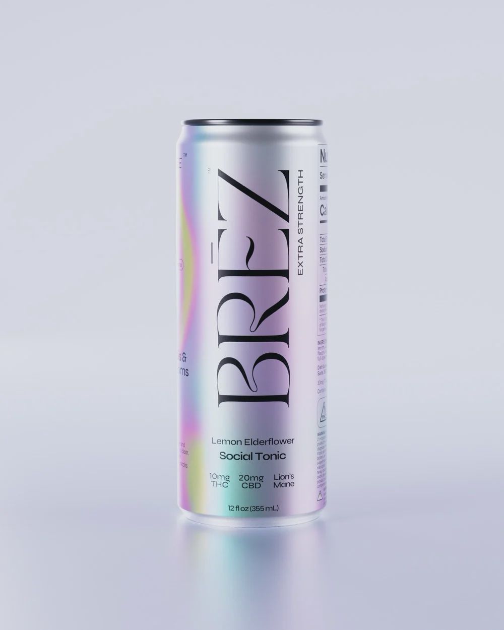BREZ OG STRENGTH LEMON ELDERFLOWER 10MG 4PK