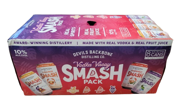 DEVILS BACKBONE VODKA VACAY VARIETY 8PK