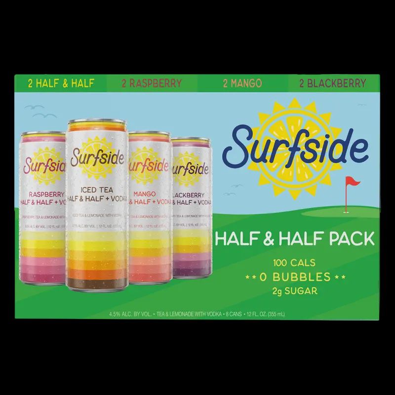 SURFSIDE HALF &amp; HALF VARIETY 8PK