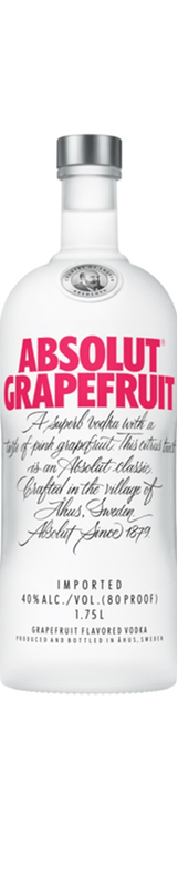 ABSOLUT GRAPEFRUIT 750ML