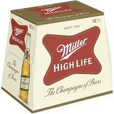 MILLER HIGH LIFE 12PK BTL